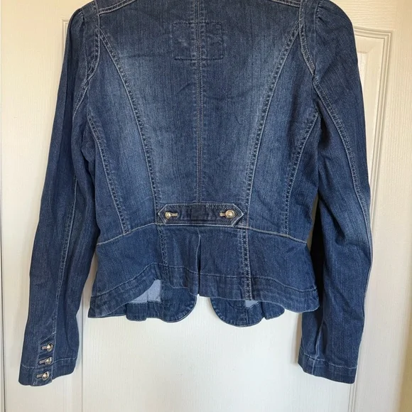 Women's Denim Jacket Size 12 - Picture 4 of 6